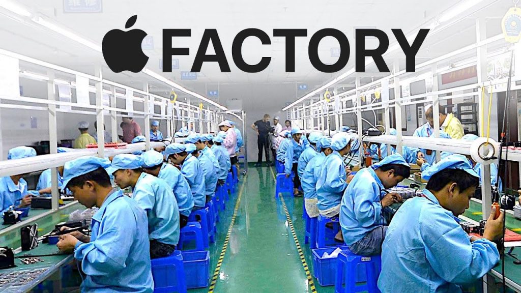 apple factory in china